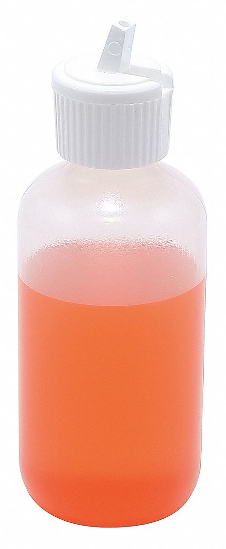 125mL/4 oz. Dropper Bottle, Low Density Polyethylene, PK 12