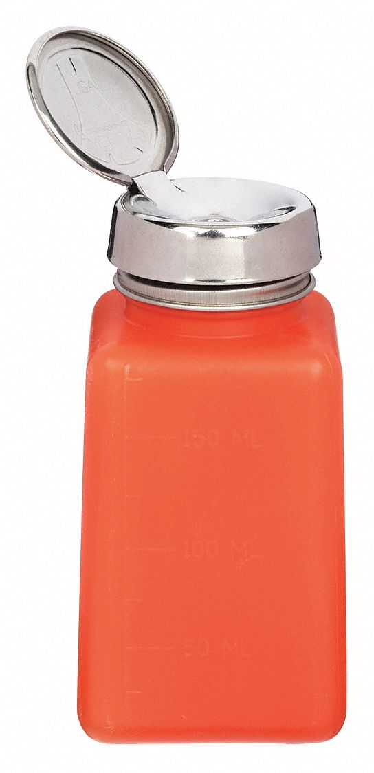 Dispensing  Bottle, 106.7 mm H, Orange