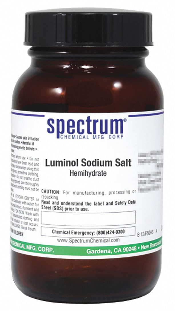 Luminol Sodium Salt, Hemihydrate, 25g