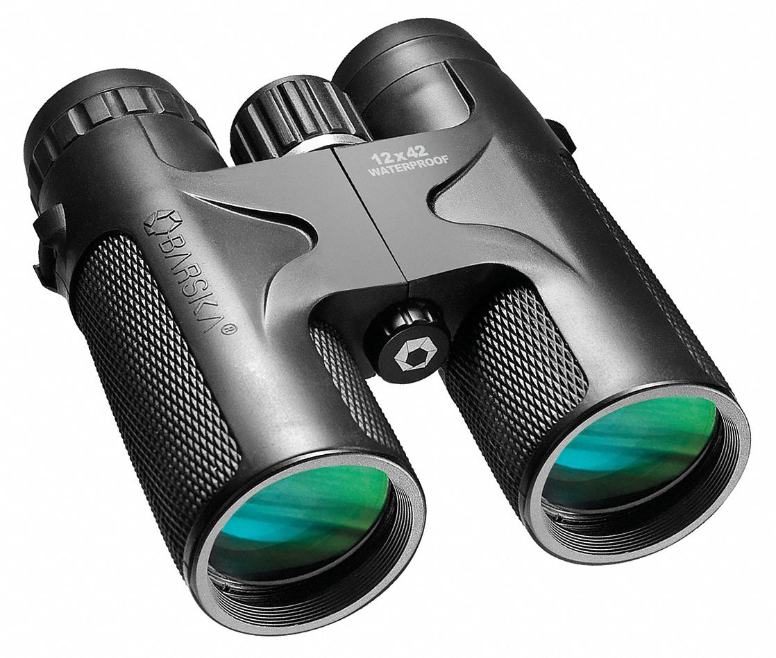 BINOCULARS,BLACK,MAG 12X