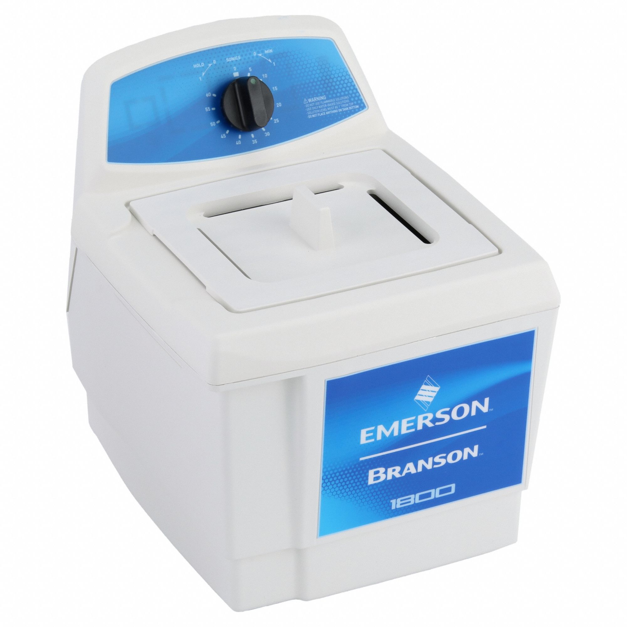 Ultrasonic Bath: 0.5 gal Tank Capacity, Sweep, 4 in Tank Dp, Includes Timer, Not Heated