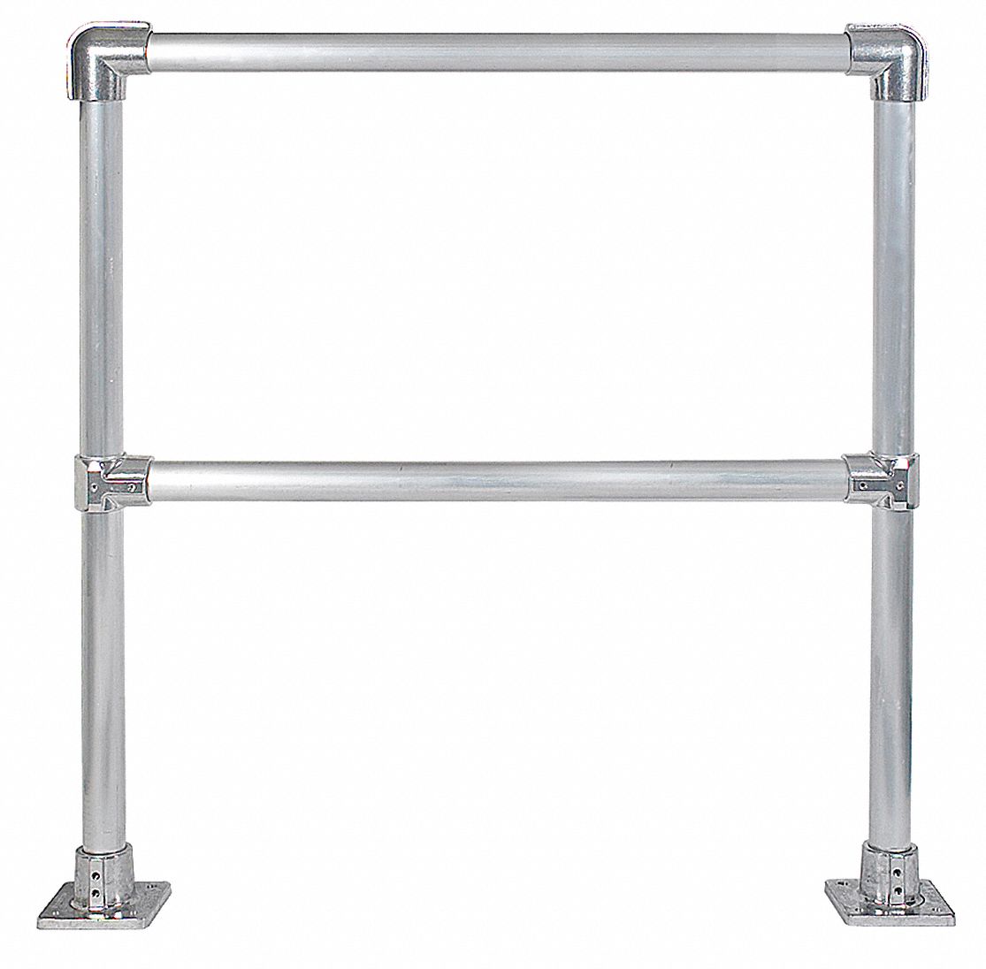 HANDRAIL SECTION,4 FT,ALUMINUM MIL