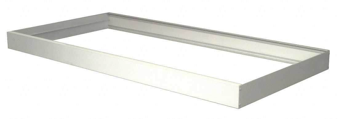 MOUNTING FRAME, SURFACE, FOR 54UD26/54UD27/54UD28/54UD29, 48 X 24 IN, ⅛ IN FRAME EXTENDS