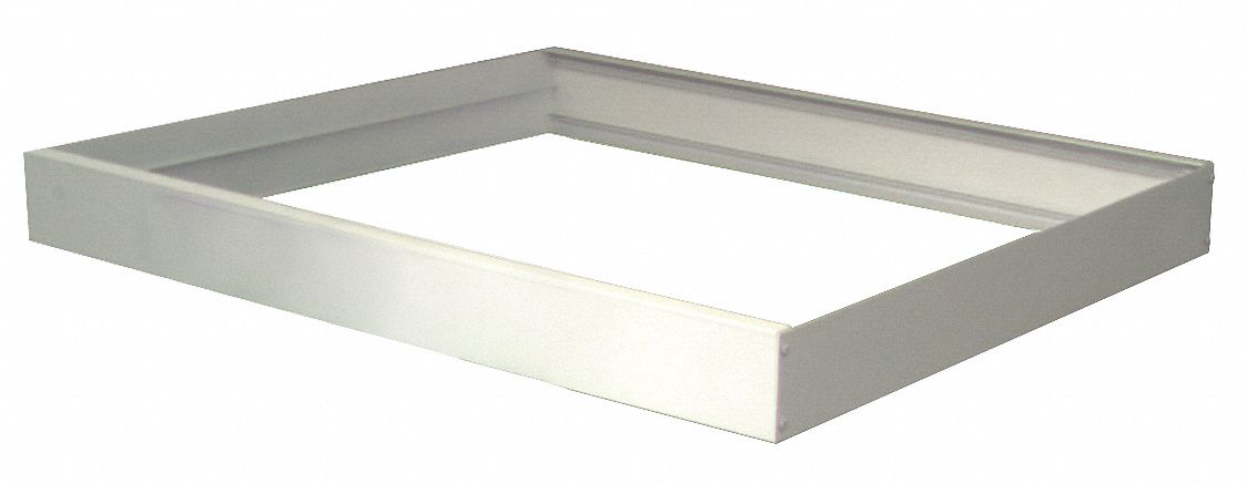 MOUNTING FRAME, SURFACE, FOR 54UD22/54UD23/54UD24/54UD25, 24 X 24 IN, ⅛ IN FRAME EXTENDS