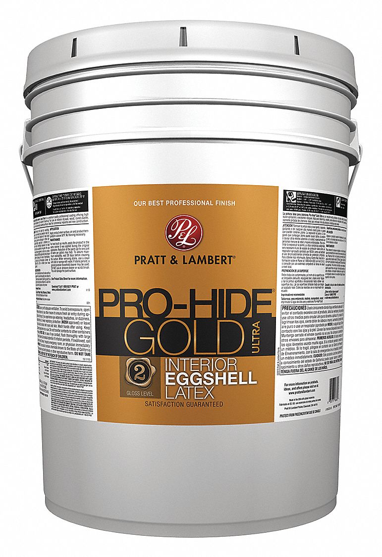 PRATT & LAMBERT SemiGloss Interior Paint, Latex, China White, 1 gal