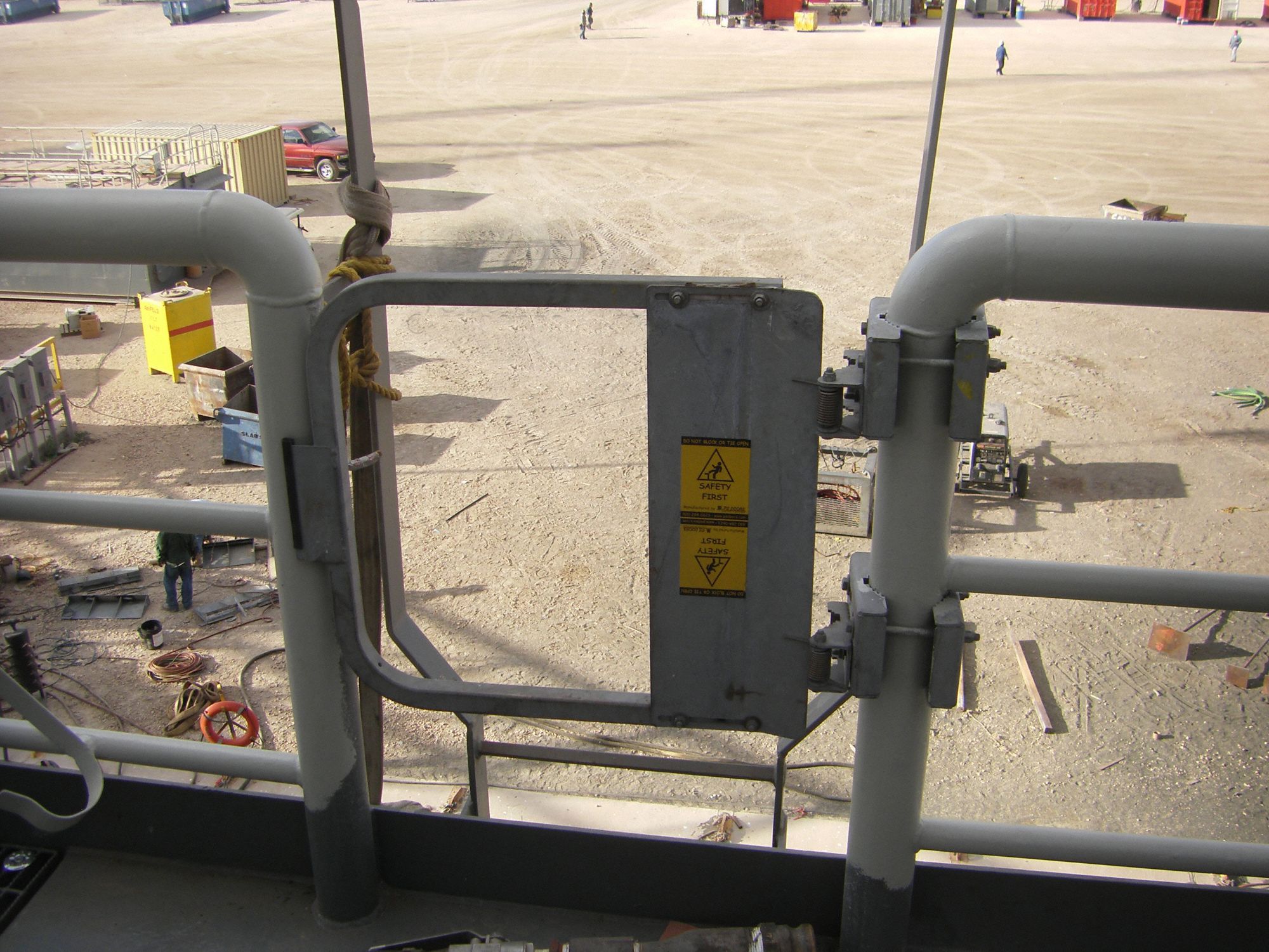 PS DOORS Safety Gate, Gate, Carbon Steel 39L644LSG27GAL Grainger