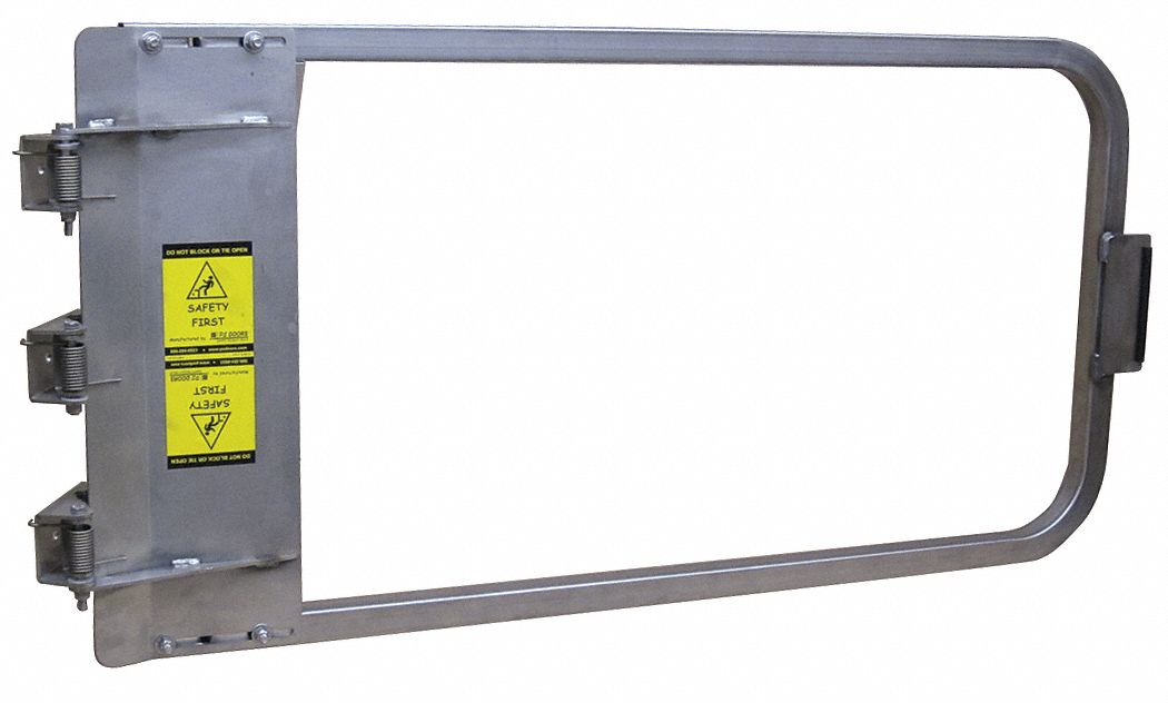 PS DOORS Safety Gate, Gate, Stainless Steel 39L663LSG44SS Grainger