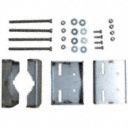 Mount Bracket, SS, Large Pipe 2-4 in dia