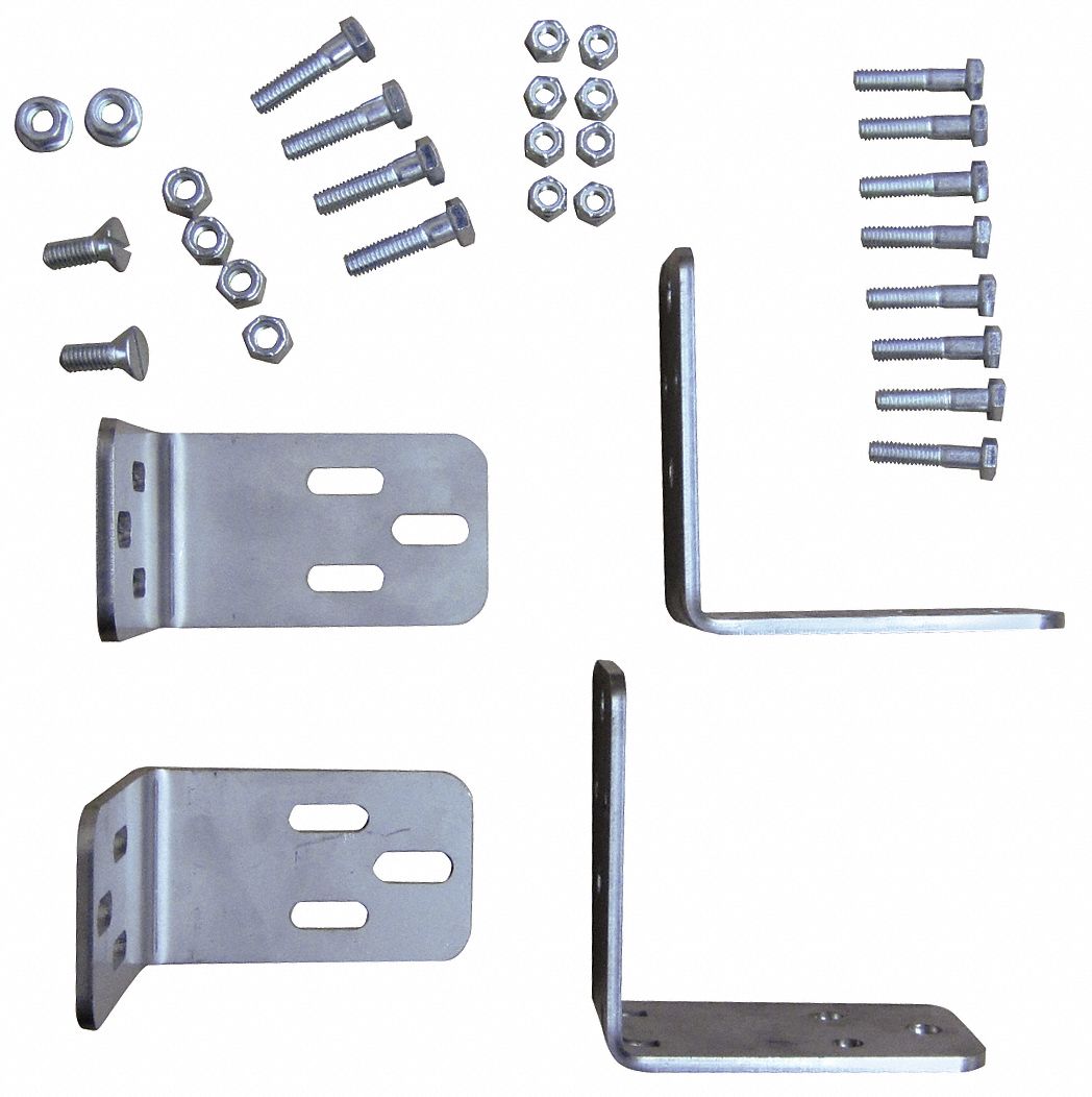 Mounting Bracket: Stainless Steel, Adapter Bracket/Bolts/Installation Instructions
