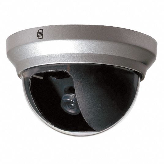 INTERLOGIX Camera, Indoor Dome, 3.6mm Fixed Lens, Voltage 12V DC