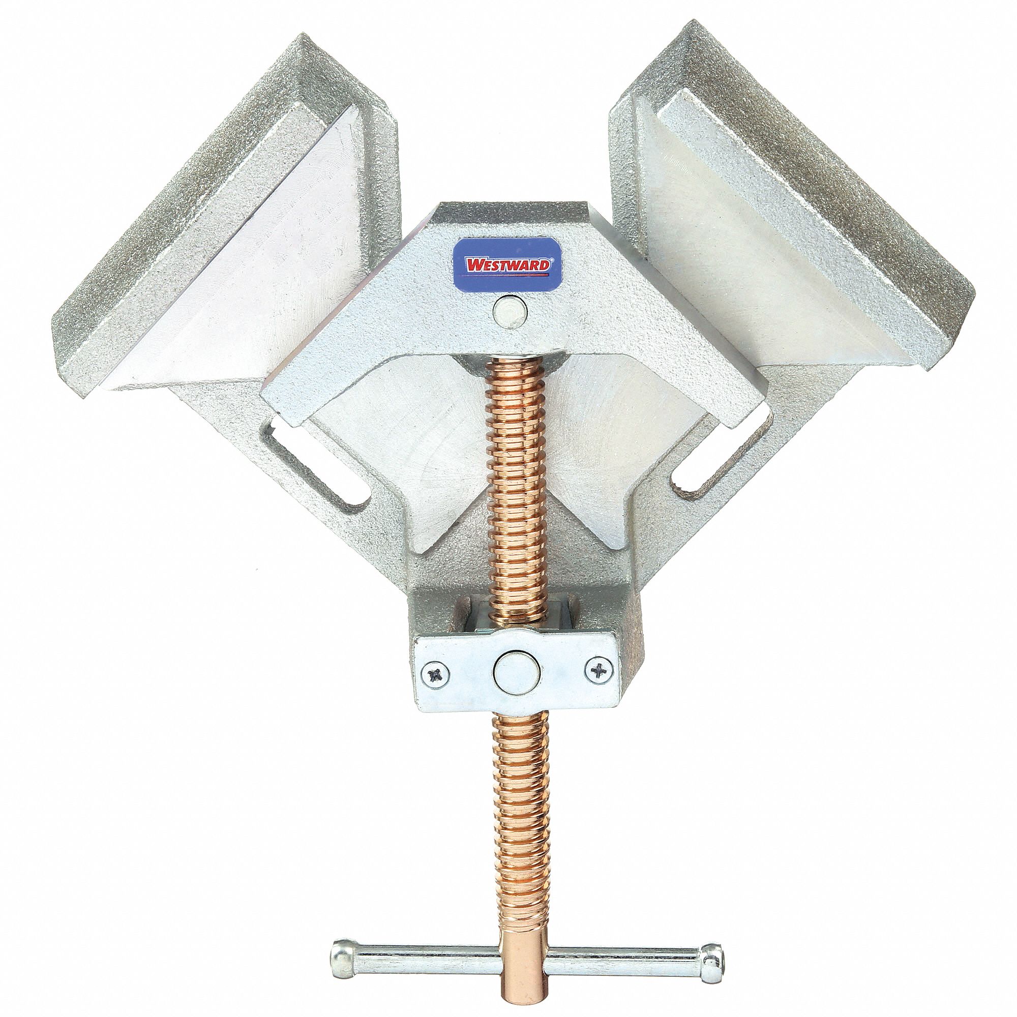 Angle Clamp: 3 1/2 in Miter Capacity, 4 1/4 in Jaw Wd, 3 in Jaw Ht, 1 5/16 in Throat Dp