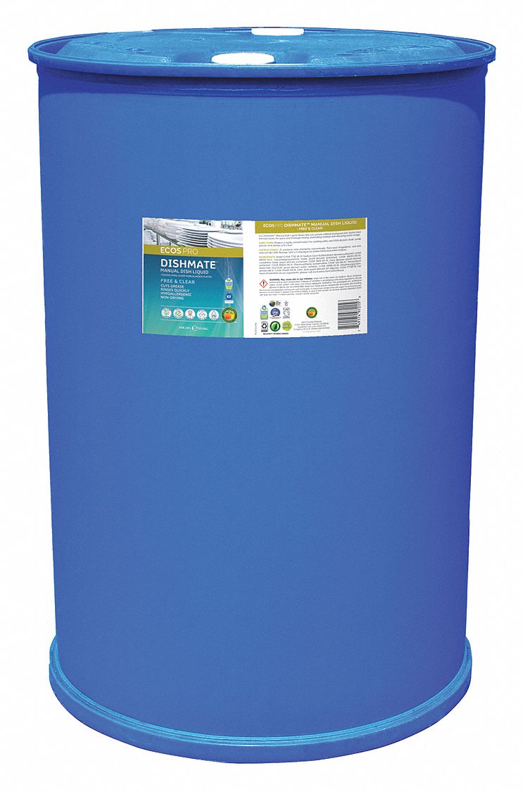 ECOS PRO, Hand Wash, Liquid, Dish Soap 39N035PL9721/55 Grainger