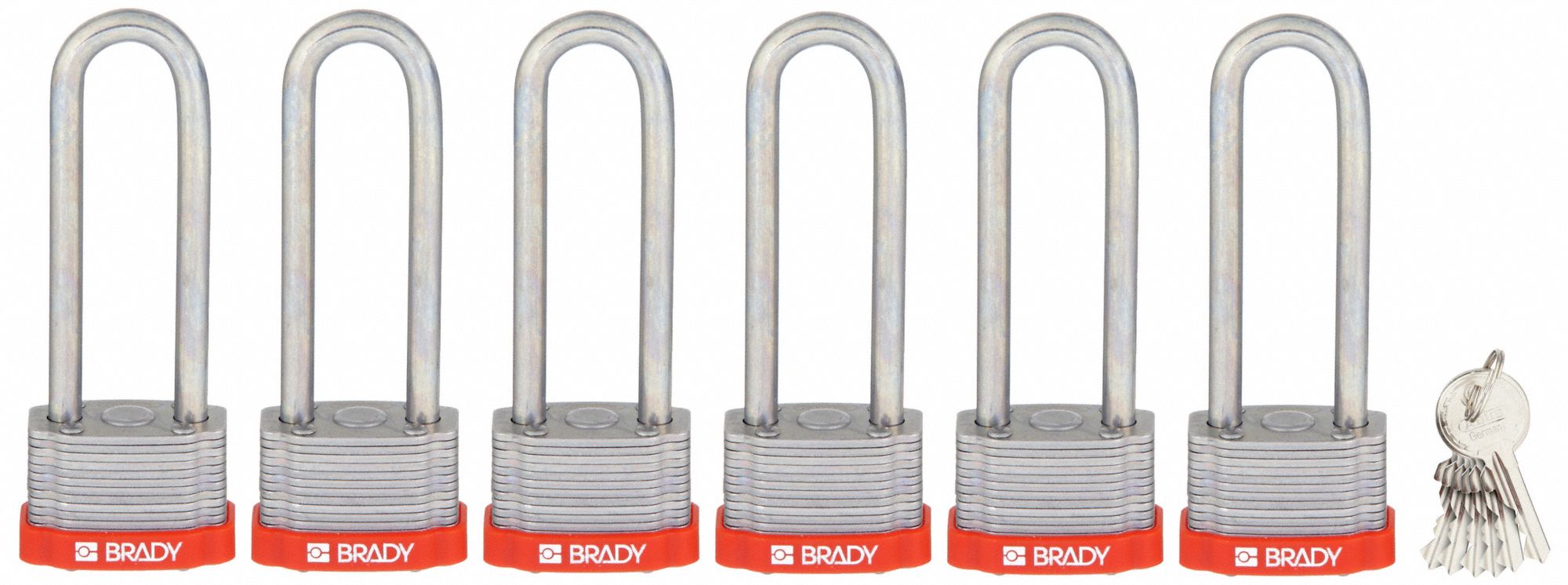 Master Lock Outdoor Padlock With Key, 1-9/16 In. Wide, 1-1/2 In. Stainless Steel Shackle, 4 Pack 3SSQLFHC - The Home Depot