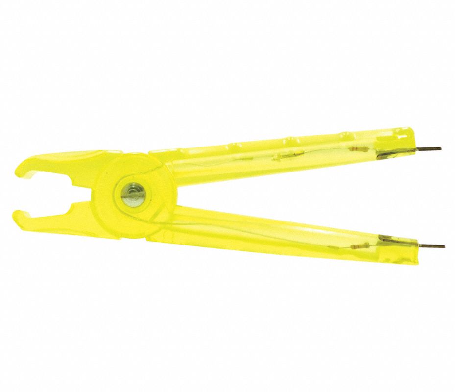 IDEAL Extractor de Fusibles Color Amarillo, Longitud Total de 71/4