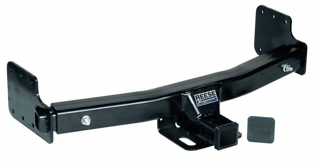 REESE Class IV Trailer Hitch with Metal Shield (R) Black Coating Finish