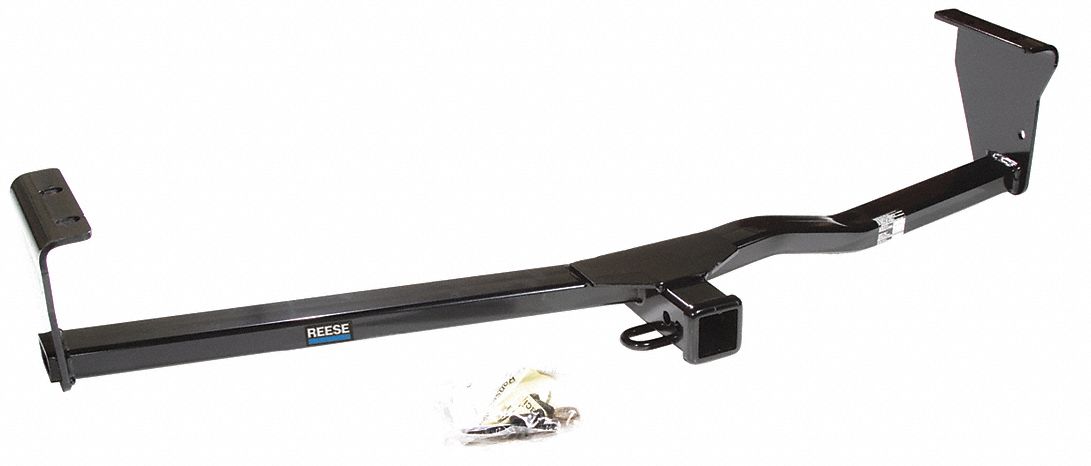 Step Bumper Receiver: III, 3, 500 lb Gross Trailer Wt Capacity, 350 lb Tongue Wt, Steel