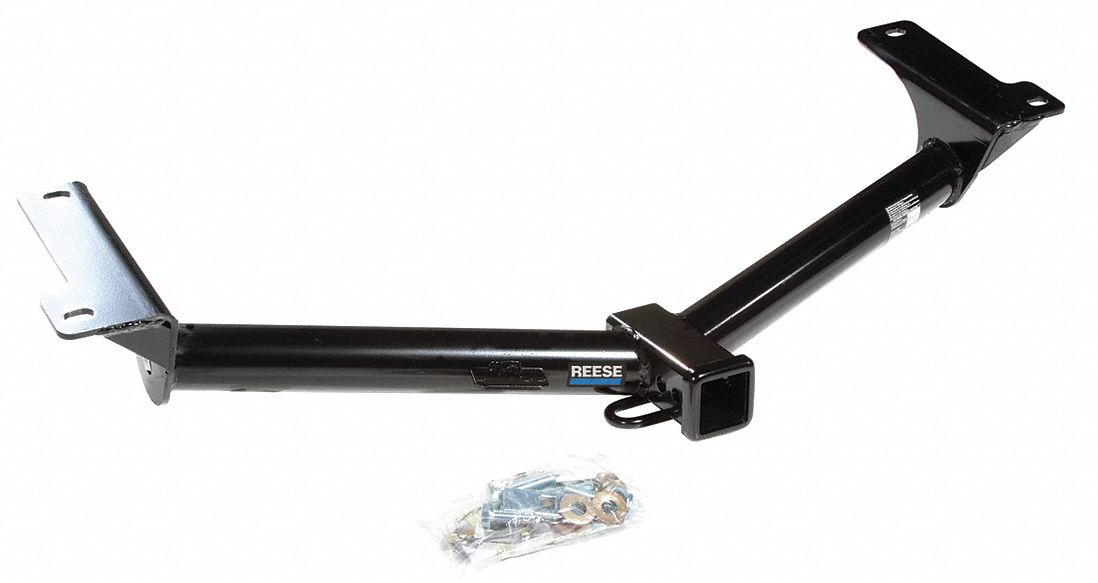 Step Bumper Receiver: III, 4, 000 lb Gross Trailer Wt Capacity, 400 lb Tongue Wt, Steel