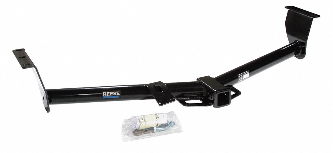 Step Bumper Receiver: III, 3, 500 lb Gross Trailer Wt Capacity, 350 lb Tongue Wt, Steel