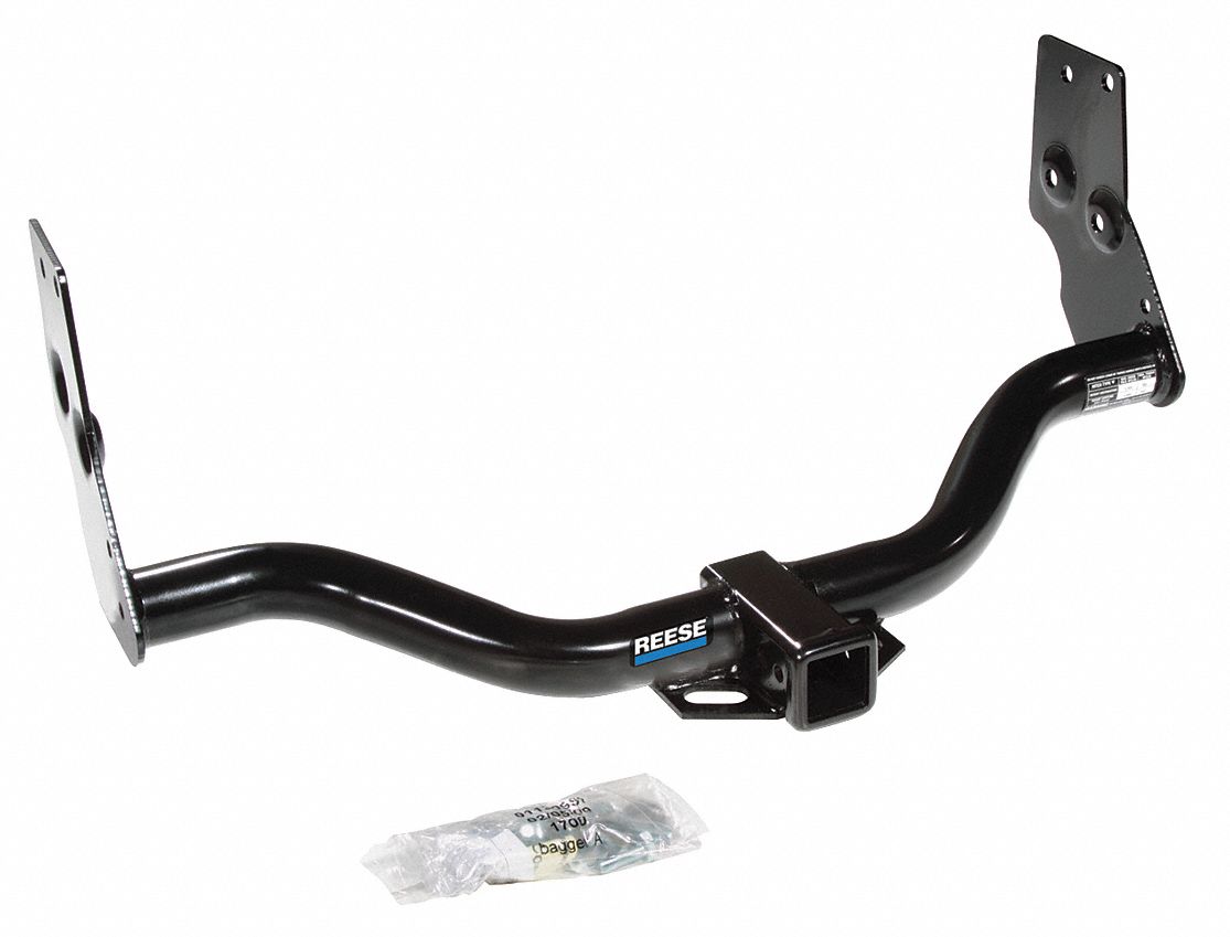 Step Bumper Receiver: III, 5, 000 lb Gross Trailer Wt Capacity, 500 lb Tongue Wt, Steel