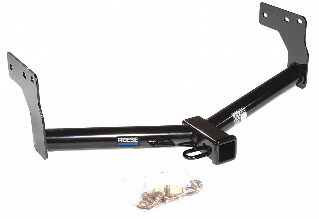 Step Bumper Receiver: III, 4, 000 lb Gross Trailer Wt Capacity, 400 lb Tongue Wt, Steel