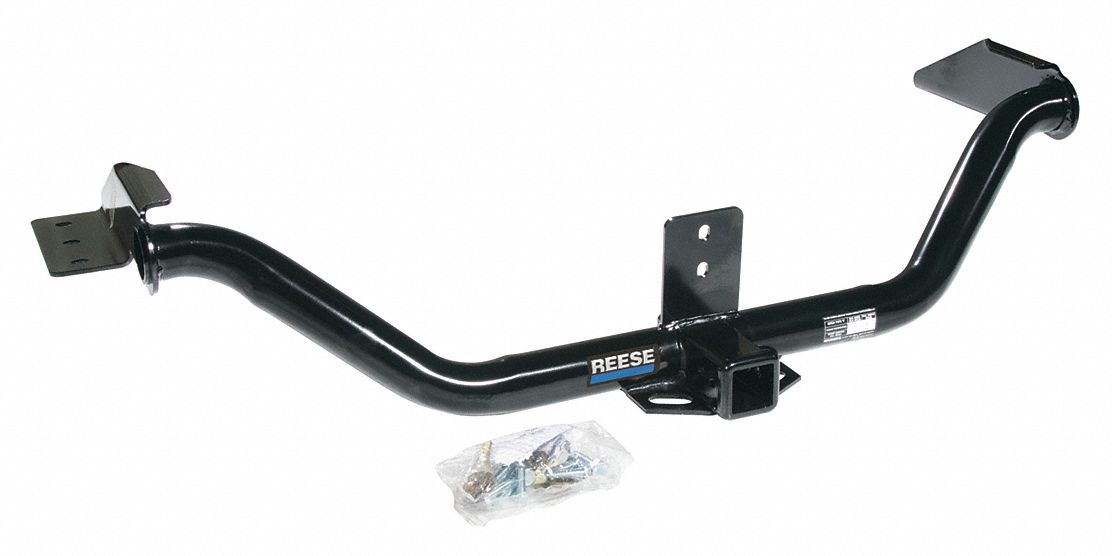 Step Bumper Receiver: III, 5, 000 lb Gross Trailer Wt Capacity, 750 lb Tongue Wt, Steel