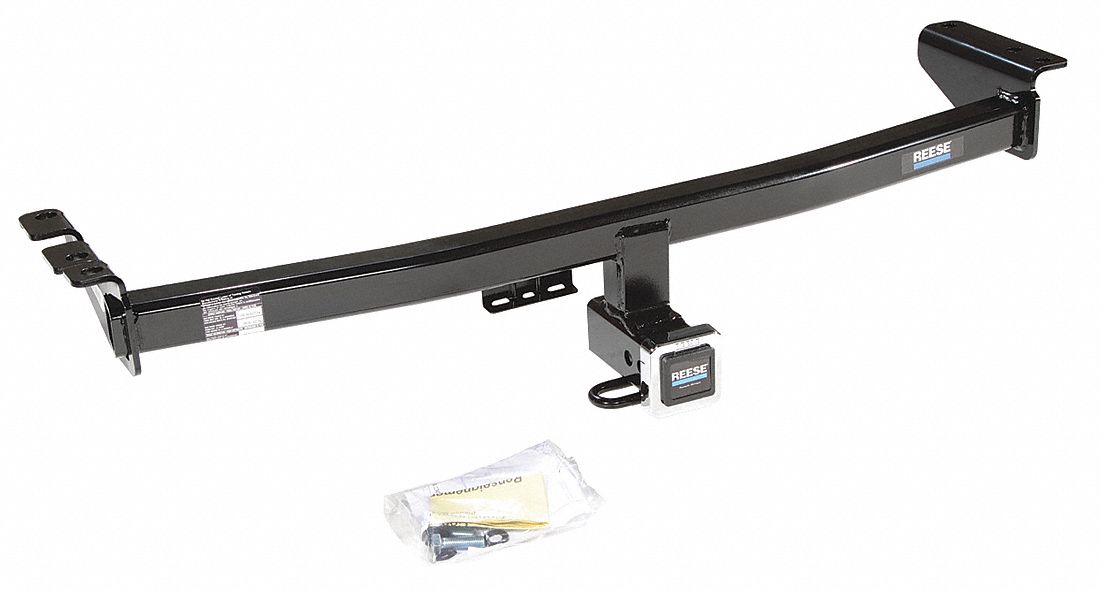 Step Bumper Receiver: III, 5, 000 lb Gross Trailer Wt Capacity, 500 lb Tongue Wt, Steel