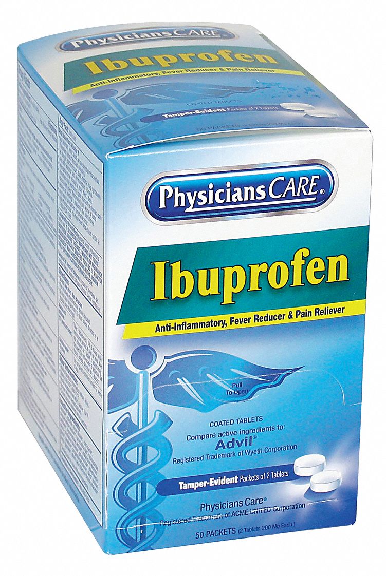 Pain Relief, Tablet, 50 x 2, Regular Strength, Ibuprofen