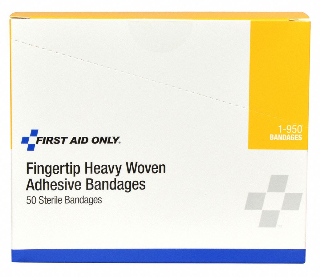 First Aid Only Adhesive Bandages 2 In Lg 1 38 In Wd 50 Bandages