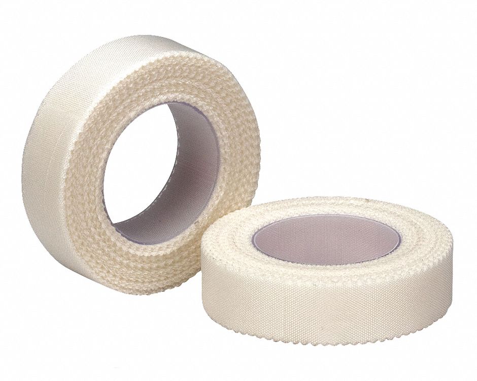 FIRST AID ONLY, White, 10 yd Roll Lg, First Aid Tape - 39N998|8-060 - Grainger