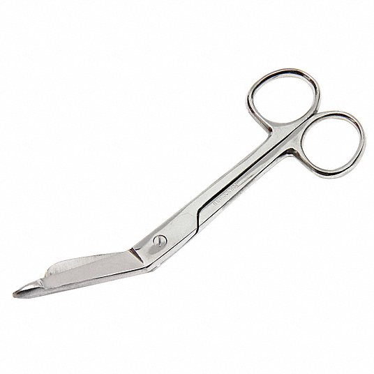 First Aid Only 21-310 Stainless Steel Lister Bandage Scissor, Silver, 5-1/2
