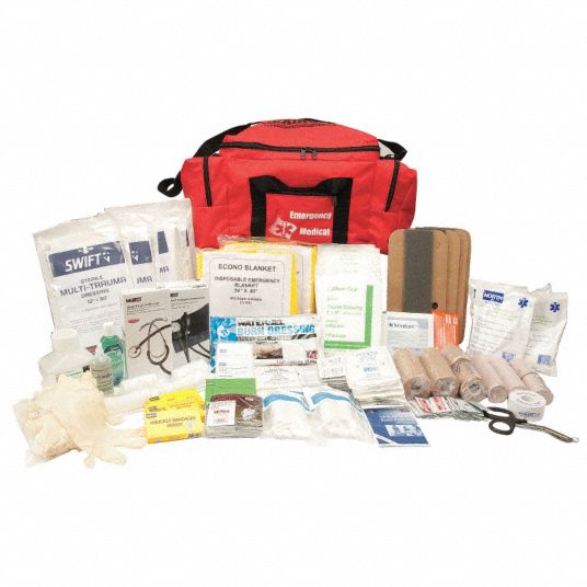 HONEYWELL NORTH First Aid Kit, Kit, Nylon, First Response, 20 People Served per Kit 39P247