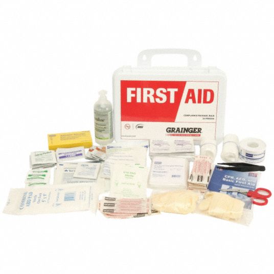 HONEYWELL NORTH First Aid Kit, Kit, Polypropylene, General Purpose, 25 People Served per Kit