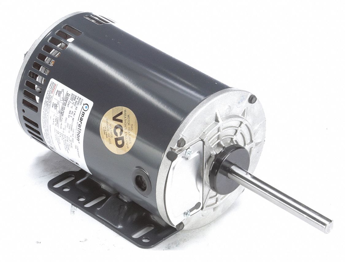 MARATHON MOTORS Condenser Fan Motor, 1 1/2 HP, 3Phase, Nameplate RPM