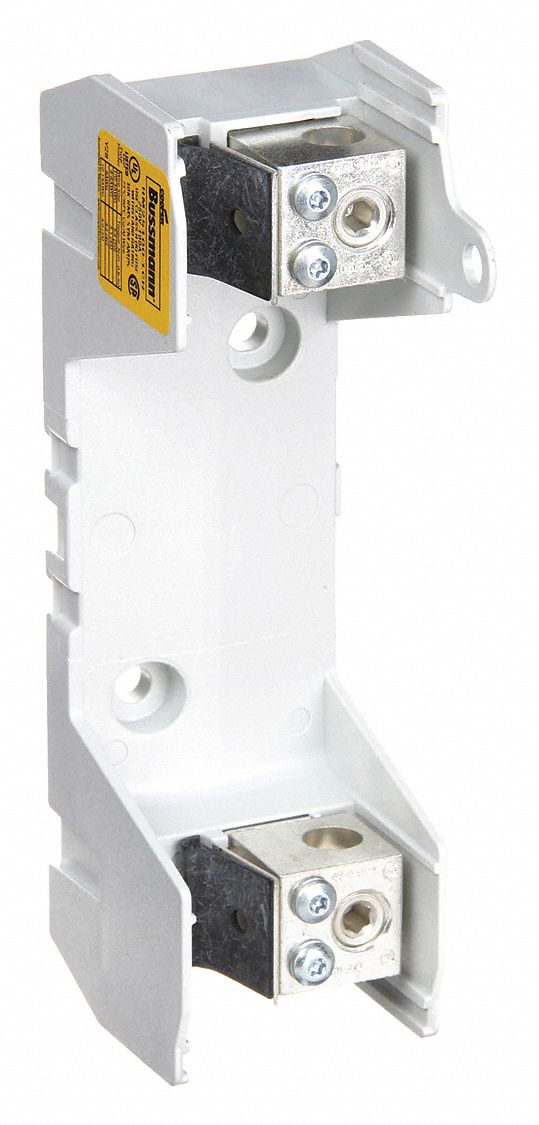 FUSE BLOCK, FITS INDUSTRIAL FUSE TYPE, 1 POLE, 61 TO 100 A, 250V AC