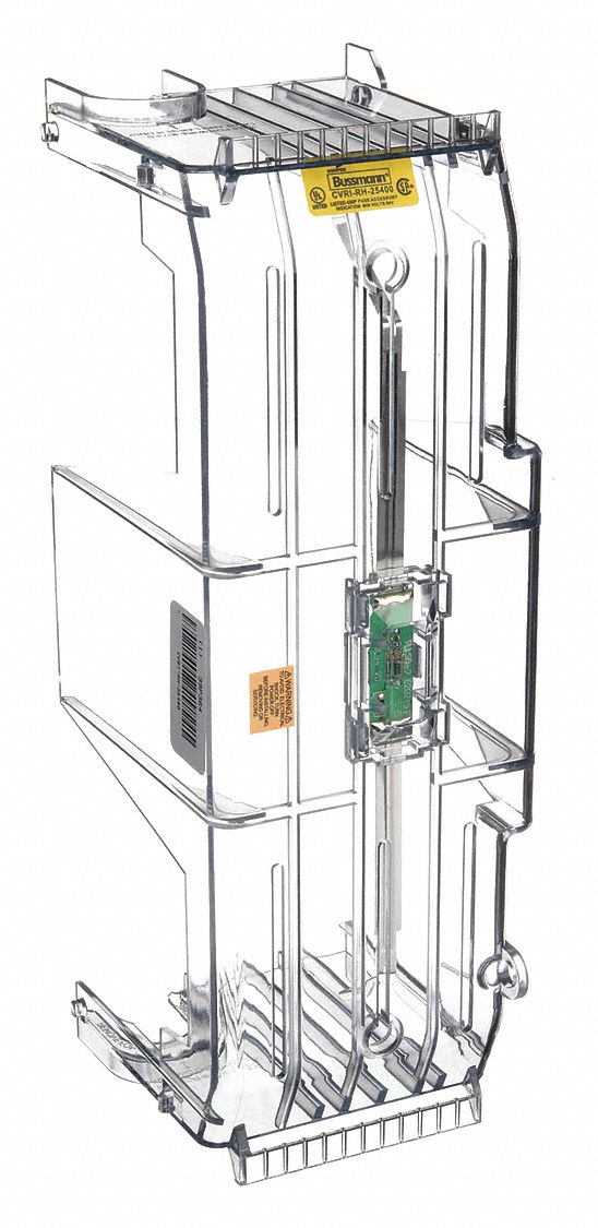 Fuse Block Cover: For H/RK1/RK5 Fuse Class or Type, 250 V AC, Indicating, 201 A – 400 A