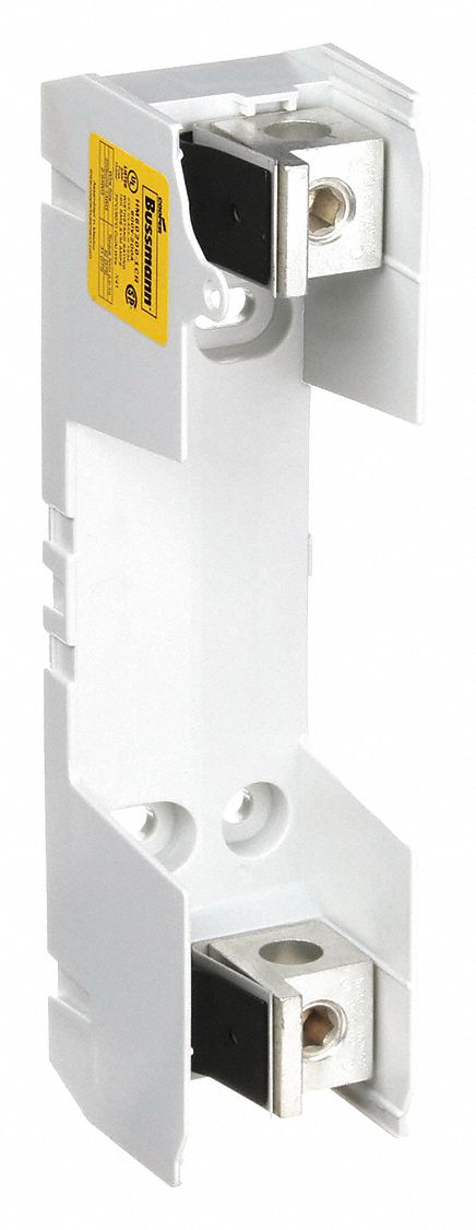 Fuse Block: Open Block Design, 1 Pole, 600 V AC, Box Lug, Non-Indicating