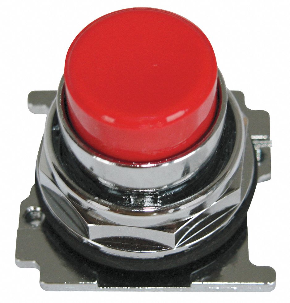 EATON, 30 mm Size, Momentary Push, Push Button Operator 39P903