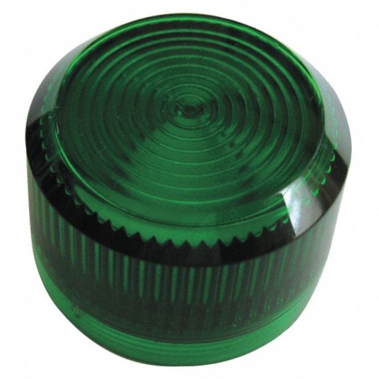 EATON Pilot Light Lens: Green, Plastic, Fresnel, Eaton 10250T ...