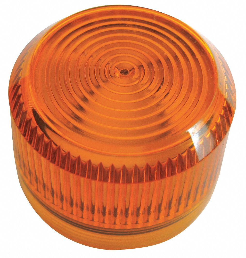 30mm Fresnel Plastic Pilot Light Lens, For Use With Eaton 10250T lluminated PiIot Lights