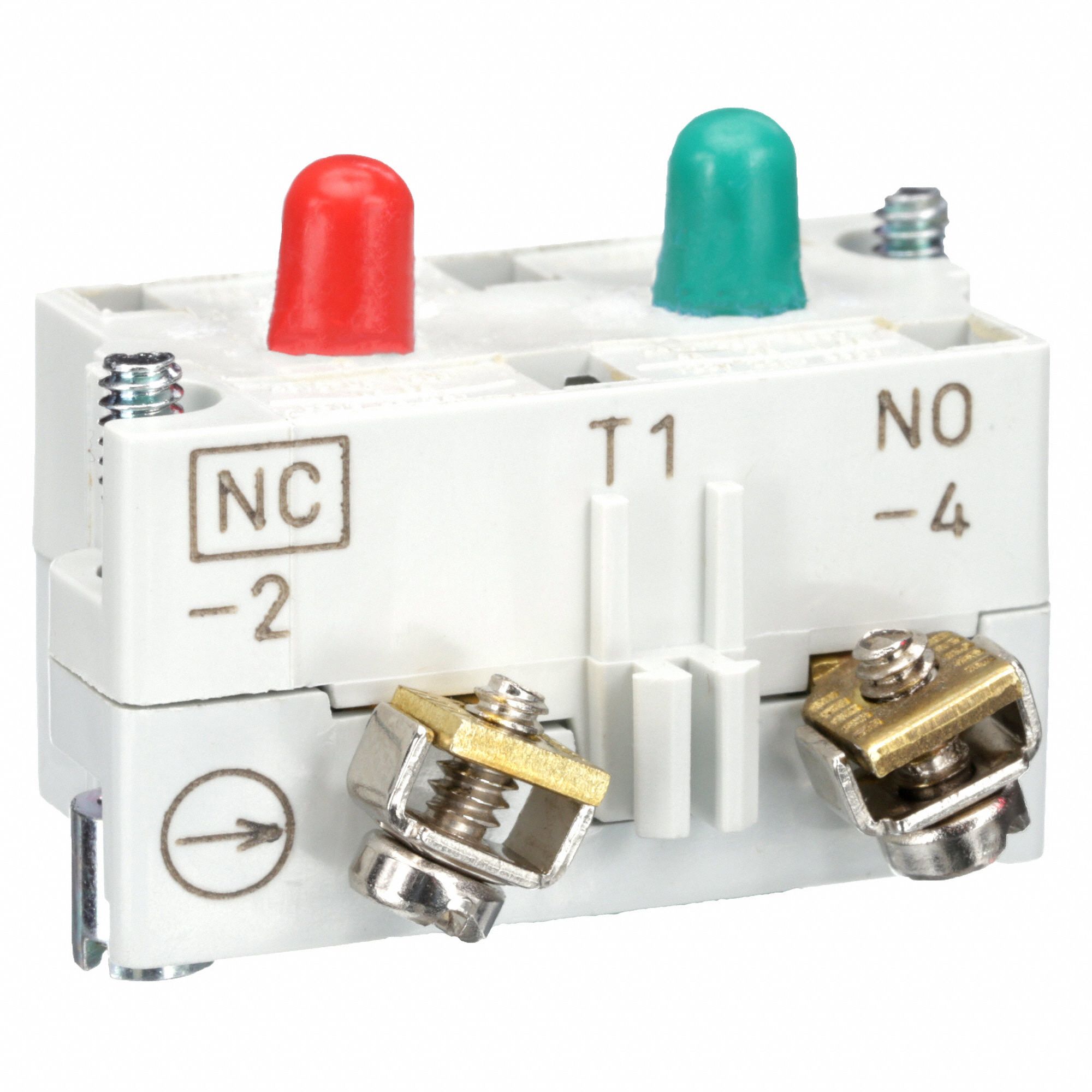 EATON Contact Block, 30 mm, 1NC/1NO Contact Form, 10A 660V AC/DC Contact Rating 39R025