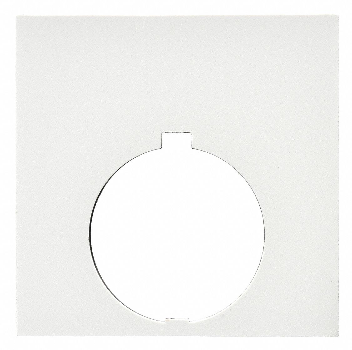 Legend Plate: 30 mm Panel Mounting Size, Square, For Series 10250T