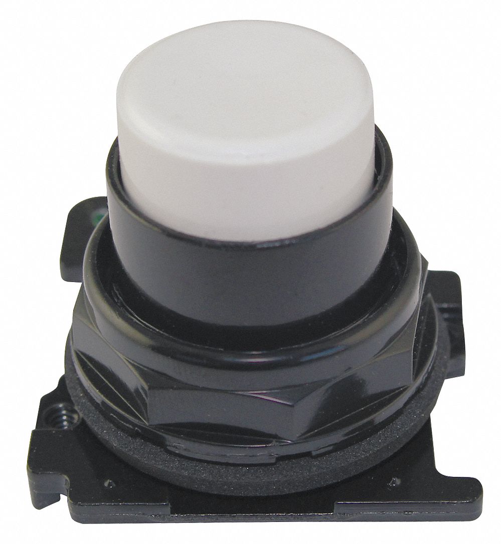 Extended Push Button: 30 mm, Non-Metallic, Momentary