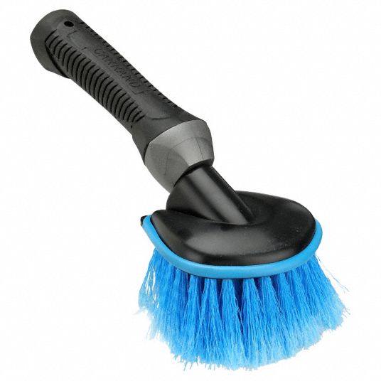 CARRAND, Handheld Brush, 2 1/4 in Bristle Lg, Car Wash Brush