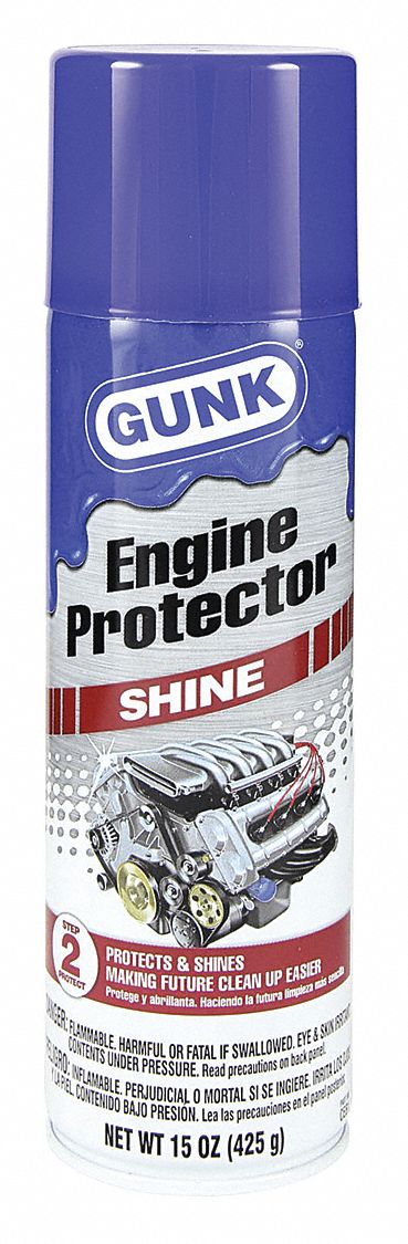 Engine Cleaner and Degreaser, 15.00 oz.: Aerosol Spray Can, Solvent, 15 oz Container Size, Flammable