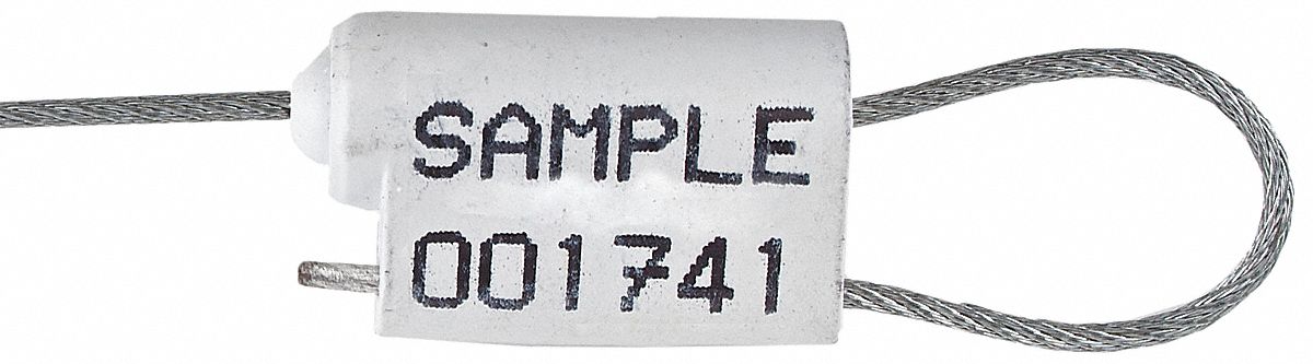 1/16 Cable Seals White PK 250