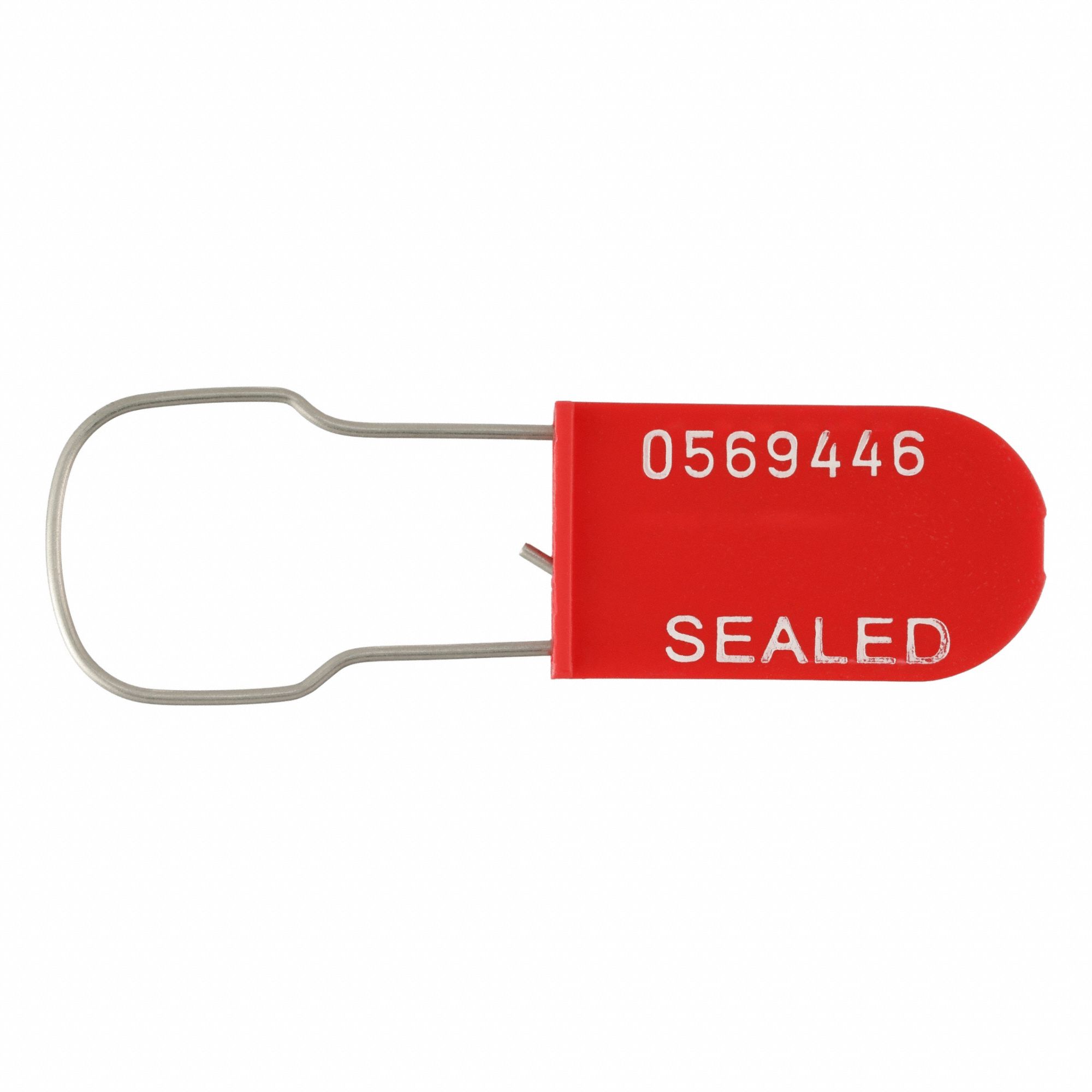Padlock Seals: Red,