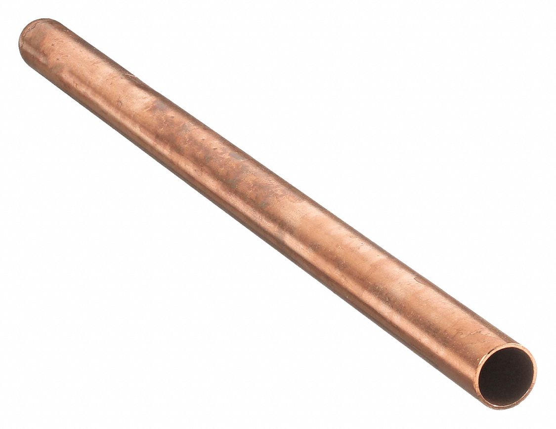 Wrot Copper, FTG, Straight StubOut 39R647620L 1/2X6 Grainger