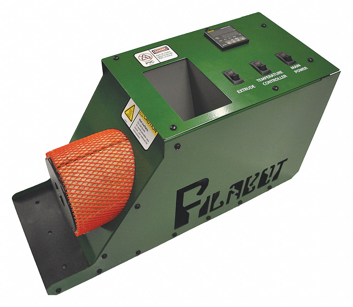 39RL71 - Filament Extruder 110VAC 35 rpm Green