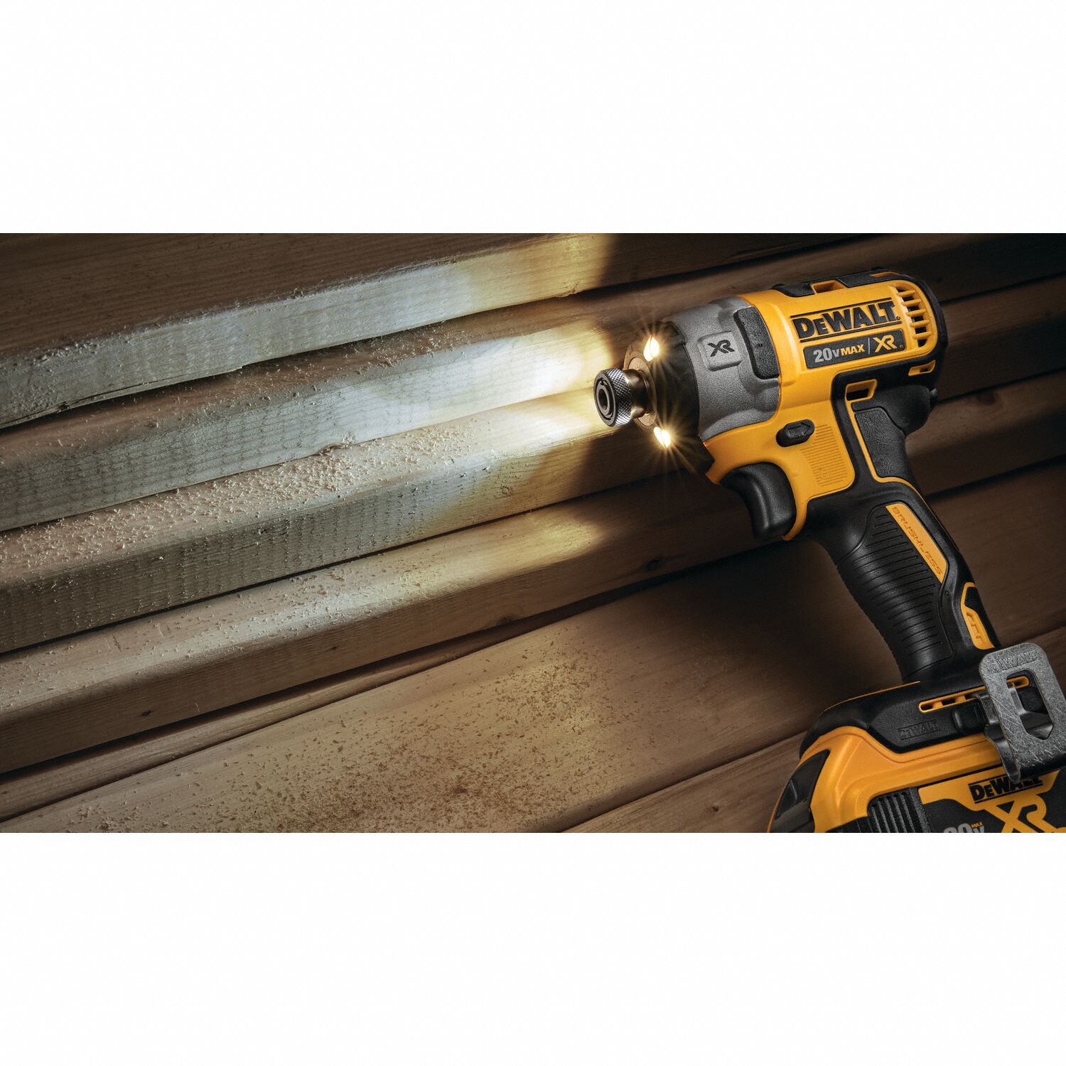 DEWALT Cordless, Impact Driver, 1/4 in Hex, 20V DC, 1,825 inlb Max