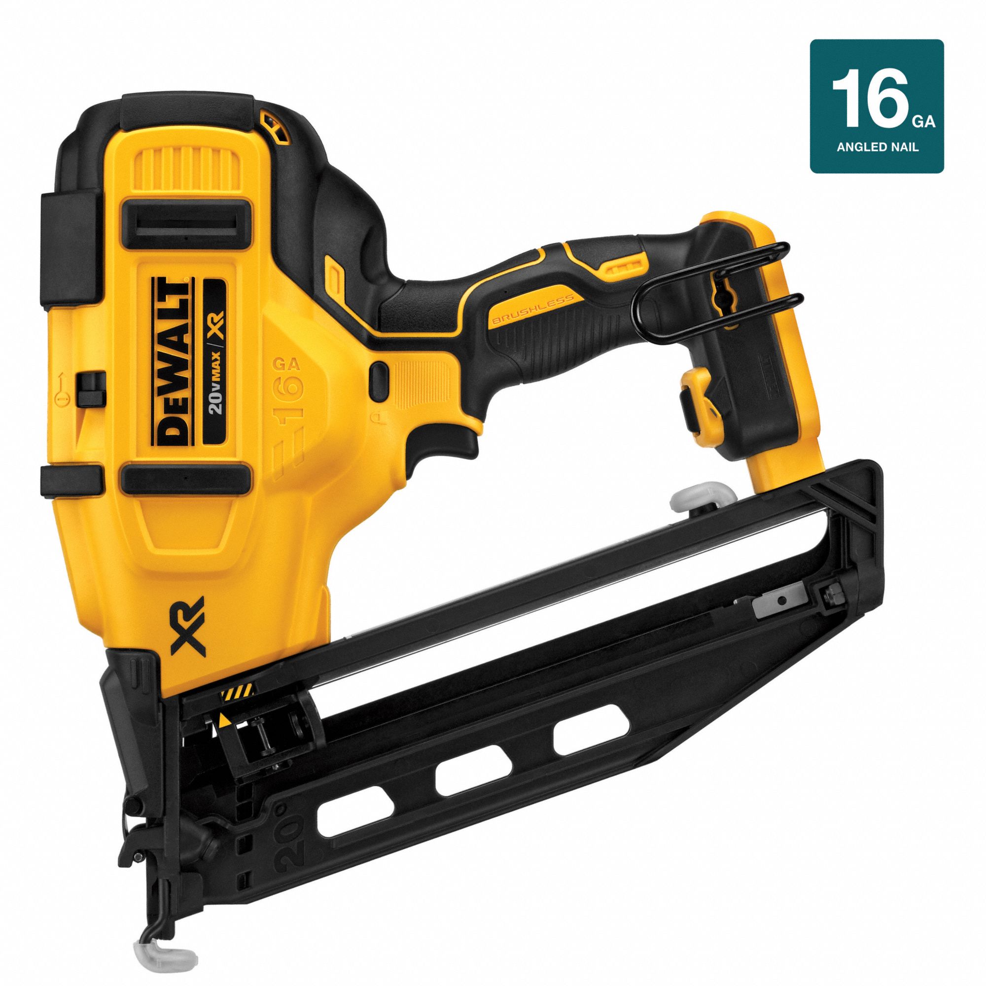 DEWALT Cordless, Nail Gun, 20V DC 39RW08DCN660B Grainger